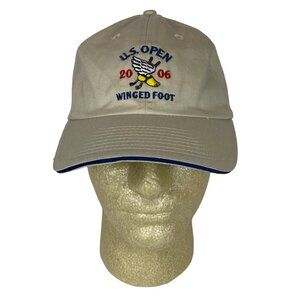 US Open 2006 Winged Foot USGA Member Golf Hat Cap Blue Canvas Adjustable